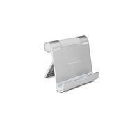 TerraTec iTab S - Soporte multiángulo de Aluminio para iPhone, iPad, Samsung Galaxy, Google Nexus y más ángulos de visión Ajustables