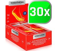TerraTherm Plantillas Calentadoras - Activado por Aire - para 8 Horas de pies Calientes - 5, 10 o 30 Pares - 100% Calor Natural - Almohadillas Termicas - 30 Pares