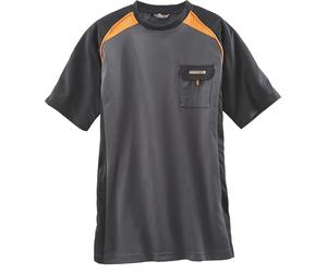 Terratrend Camiseta Job gris oscuro/negro S