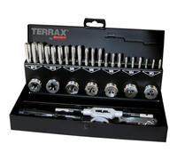 TERRAX A245013 - Juego de herramientas de roscar (31 piezas)