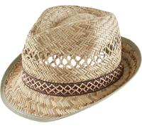 Terrax Workwear Sombrero de paja naturaleza 57