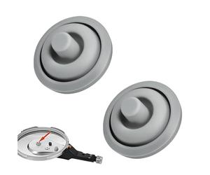 Terraxis 2 Unidades Válvula de Silicona para Olla a Presión, Válvula de Repuesto Compatible con Ollas Tipo Perfect, 2,5-8,5 L