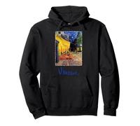 Terraza del café por la Noche, Place du Forum de Vincent Van Gogh Sudadera con Capucha