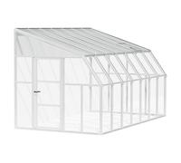 Terraza Solarium Sun Room (Medidas ext. (An x Pr): 446 x 257 cm, Plástico, Blanco)