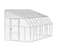 Terraza Solarium Sun Room (Medidas ext. (An x Pr): 508 x 257 cm, Plástico, Blanco)
