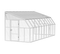 Terraza Solarium Sun Room (Medidas ext. (An x Pr): 632 x 257 cm, Plástico, Blanco)