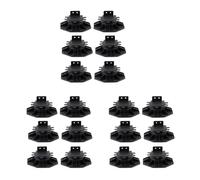 Terrazas de Pedestal 18 pedestales de soporte ajustables for terrazas y suelos, base madera