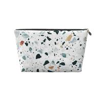 Terrazo Mármol Pastel, Bolsa de artículos de tocador Bolsa de Maquillaje Bolsa de cosméticos Bolsa de artículos de tocador de Viaje portátil
