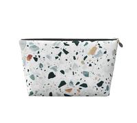 Terrazo Mármol Pastel, Bolsa de artículos de tocador Bolsa de Maquillaje Bolsa de cosméticos Bolsa de artículos de tocador de Viaje portátil