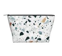 Terrazo Mármol Pastel, Bolsa de artículos de tocador Bolsa de Maquillaje Bolsa de cosméticos Bolsa de artículos de tocador de Viaje portátil