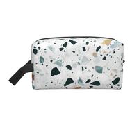 Terrazo Mármol Pastel, Bolsa de Maquillaje Bolsa de cosméticos Bolsa de artículos de tocador de Viaje portátil Organizador de Bolsa de Maquillaje