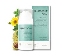 Terrazym Gel - Dispensador dosificador de 100 g - Regeneración rápida de músculos y articulaciones - Con Arnica & Campher - Probado en laboratorio, 100% vegano, sin parabenos + producido en Alemania