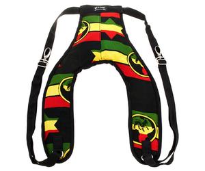 Terre Djembe Back Pack Strap Rasta