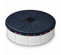 Terre Jardin Cubierta Piscina Redonda 7 m, Polietileno 140 g/m² | Cubierta redonda de polietileno azul de 140 g/m² para piscina de 6,4 m de diámetro, con cordón de ajuste y tensor incluidos