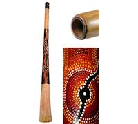 Terre teca didgeridoo (pintado, 130 cm