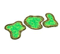 Terreno 2D - Toxic Pond Compatible con Warmachine & Hordes, Warhammer 40k y Otros Juegos de miniaturas y RPG.
