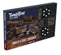 Terreno de ciencia ficci n TinkerTurf: Contenedores cisterna y cajas Tema abandonado Terreno robusto, asequible, de gran apariencia y a todo colo