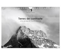 Terres de contraste - Une année en monochrome (Calendrier mural 2026 DIN A4 vertical), CALVENDO calendrier mensuel: Un calendrier artistique et ... et la poésie des paysages en noir et blanc.