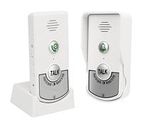 Terrestre de intercomunicador inalámbrico, 1000m inalámbrico para el Timbre de intermedio de Voz de 2 vías IP54 Timbre electrónica Impermeable con 6 Meses de Tiempo de Espera