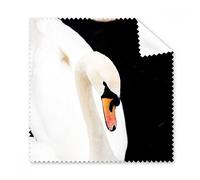 Terrestrial organismo Wild Animal cisne blanco gafas paño de limpieza paño móvil limpiador de pantalla 5 unidades regalo
