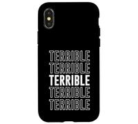 Terrible Carcasa para iPhone X/XS