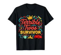 Terrible Twos Survivor Caos Infantil - Camiseta