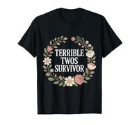 Terrible Twos Survivor Caos Infantil - Camiseta