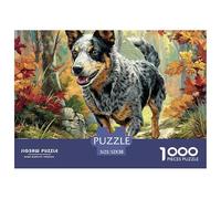 Terrier Airedale Puzzle 1000 Piezas para Entretenimiento Creativo Regalo Diversión Obra De Arte Rompecabezas Juguetes Desafiantes Adultos Y Niños A Partir De 12 Años 52x38cm/1000pcs