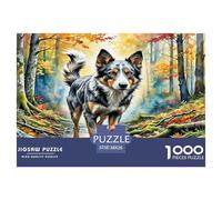 Terrier Airedale Puzzle Imposible,desafío para Adultos Juego EduGatoivo 1000 Piezas Obra De Arte De Juego De para Adultos Y Niños A Partir De 12 Años 38x26cm/1000pcs