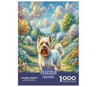 Terrier Americano de Staffordshire Rompecabezas Imposible,desafío para Adultos Entretenimiento Creativo 1000 Piezas Obra De Arte De Juego De para Adultos Y Niños Mayores De 12 Años 70x50cm/1000pcs