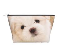 Terrier Blanco de Las Tierras Altas del Oeste, Bolsa de artículos de tocador Bolsa de Maquillaje Bolsa de cosméticos Bolsa de artículos de tocador de Viaje portátil