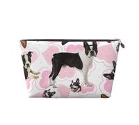 Terrier de Boston, Bolsa de artículos de tocador Bolsa de Maquillaje Bolsa de cosméticos Bolsa de artículos de tocador de Viaje portátil