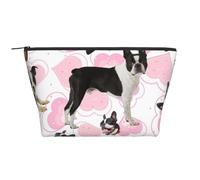 Terrier de Boston, Bolsa de artículos de tocador Bolsa de Maquillaje Bolsa de cosméticos Bolsa de artículos de tocador de Viaje portátil