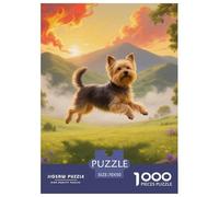 Terrier de Yorkshire 1000 Piece Jigsaw Puzzles for Adults Challenging & Brainteasing Jigsaw Puzzle Home Decoration for The Whole Family 70x50cm/1000pcs