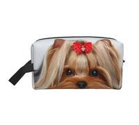 Terrier de Yorkshire, Bolsa de Maquillaje Bolsa de cosméticos Bolsa de artículos de tocador de Viaje portátil Organizador de Bolsa de Maquillaje