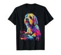 Terrier tibetano perro gráfico mascota arte tibetano terrier Camiseta
