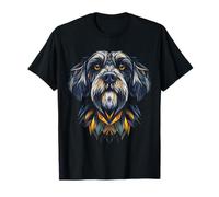 Terrier tibetano perro motivo mascota arte terrier tibetano Camiseta