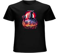Terrifier 2 Art The Clown Horror Cult Movie Mens T-Shirt Printed Graphic Top Unisex tee Black L