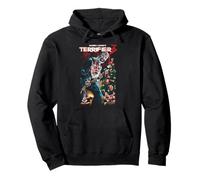 Terrifier 3 Haunting Holiday Christmas Tree Poster Horror Sudadera con Capucha