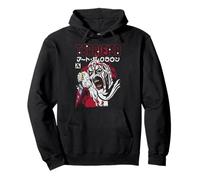 Terrifier Art with Knife Bloody Magazine Cover Kanji Horror Sudadera con Capucha