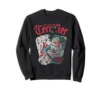 Terrifier Cards and Dice Art The Clown Bloody Knife Horror Sudadera
