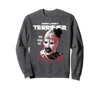 Terrifier Distressed Art the Clown Graphic Horror Movie Sudadera