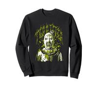 Terrifier Green Splatter Art The Clown Portrait Horror Movie Sudadera