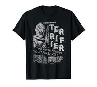 Terrifier Never Forget Your First Kill Art The Clown Horror Camiseta