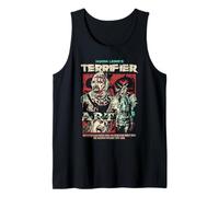 Terrifier Nothing Can Stop Him Poster Collage Horror Movie Camiseta sin Mangas