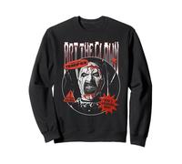 Terrifier Warning Stickers Art The Clown Horror Movie Sudadera