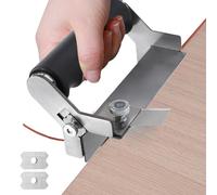 Terrimer manual banda borde, corte manual - MÁQUINA TRIMMER BANDING EDGE - Herramienta de descarga de tablero de madera con cortador de aleación reemplazable para una variedad de materiales