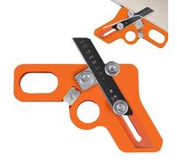 Terrimmergle - MANUAL GRIMMER LOGATURA DE LOGAMIENTO, cortador para borde de, máquina para borde, cortador Formica mejorada de seguridad, bandas de borde de madera para m