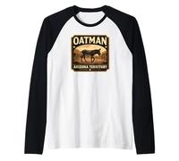 Territorio de Oatman Arizona Camiseta Manga Raglan