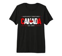 Territorios del Noroeste Canadá Camiseta Premium